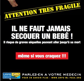 Syndrome du bébé secoué : une campagne est lancée dans le PACA