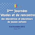 Un colloque professionnel pour les EJE en octobre à Paris